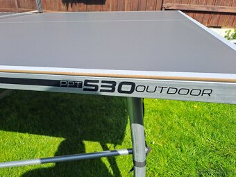 Venkovní stul na stolní tenis(pingpong)+obal,jako nový - 5
