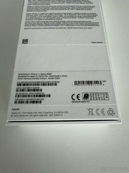 Apple iPhone 11 64GB, černý, 100% stav, krabička - 5
