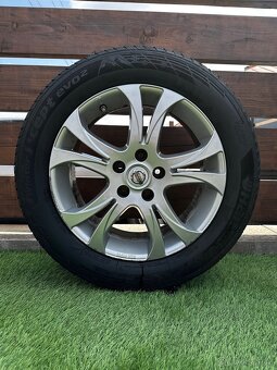 Alu kola 5x114.3 r17 s pneu (niss) - 5
