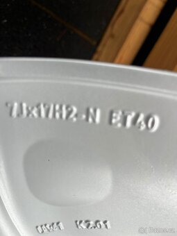 Alu originální kola Volkswagen Passat 215/55 R17 5x112☀️ - 5