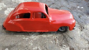 Krasný velký starý kovový angličák - 5