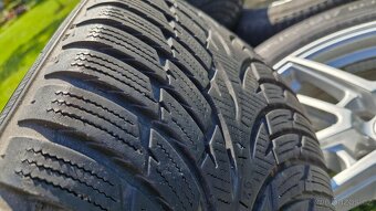 Kompletní sada kol se zimními pneu. 235/55/27. ET 52.5. - 5