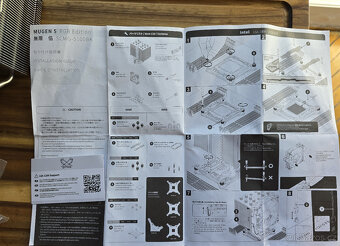 Chladič Scythe Mugen 5 Black RGB SCMG-5100BK - 5
