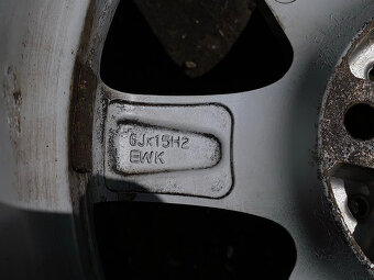 Alu kola 15" 6J ET48 zimní pneu 195/65/R15 - 5