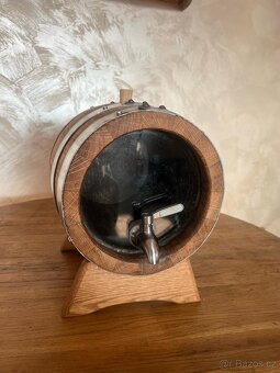 Dubový sud so skleneným čelom - 5