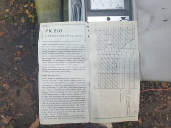 Klešťový ampervoltmetr PK 220 - 5