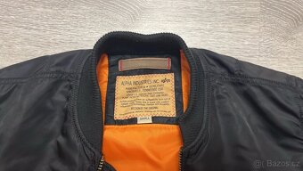 Alpha Industries Bomber Bunda S velikost ( Jako nove ) - 5