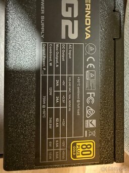 Pc zdroj EVGA 750 watt gold - 5