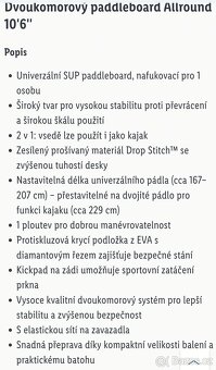 Padlerboard a kajak v jednom značka Mistral - 5
