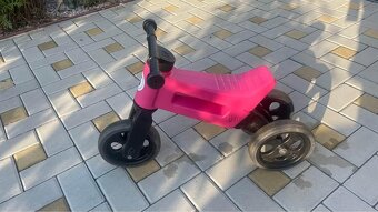 Funny wheels růžová + přílba - 5