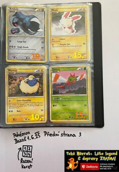 Kusové karty TCG Pokémon STARÉ PŘES 15LET (ORIGINÁL) - 5