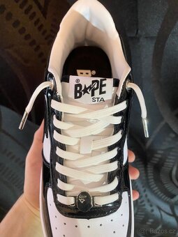 Bape Sta Black/White – NOVÉ | Velikost 43 EU - 5