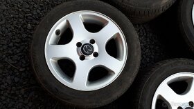 Alu kola 4x100 15" s pneu 195/55-15 - 5