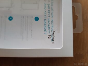 Obal na mobil REALME 8 5G modrý - nepoužitý, levně - 5