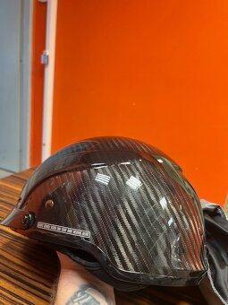 Harley Davidson-originál nová Carbon kevlar helma - 5