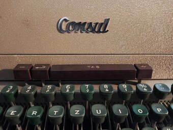 Psací stroj Consul včetně obalu - 5