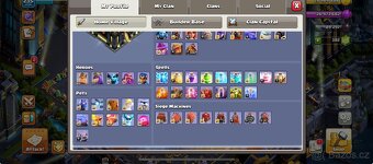 účet clash of clans TH17 max - 5