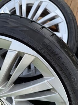 Letní Alu kola 19” VERITATE originál Škoda Superb 4 - 5