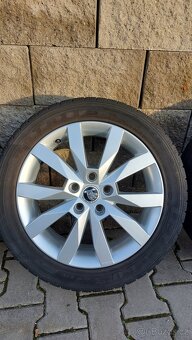 alu Kola 5x112 r17 Crystal škoda Octaviia III Face - 5