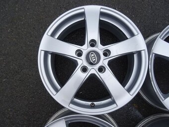 Alu disky Kia, 16",  5x114.3 , ET 48 ,šíře 6,5J - 5