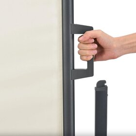 Boční markýza "Dubaj" (500x180) a (300x180) béžová - 5