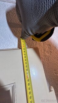 Prodám prosklené interiérové dveře s kováním na levé straně - 5