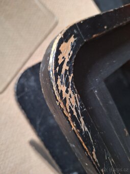 Konferenční stolek art deco černý - 5