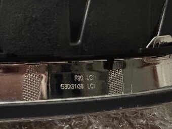 BMW G30 / G31 facelift – přední ledvinky chrom - 5