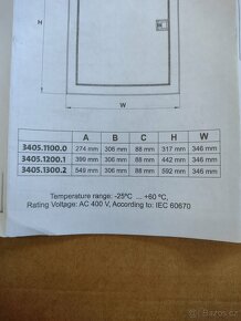 Prodám novou zapuštěnou rozvodnou skříň Kopp - 5