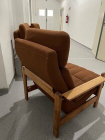 Retro sedací souprava a křesla+stůl - 5