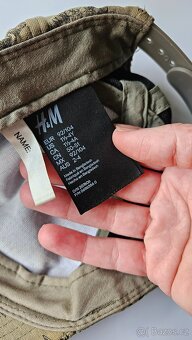 Khaki kšiltovka s dinosaury - značka: H&M - 5