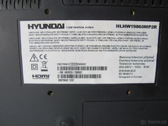 MALÁ LCD TV HYUINDAI - 19" - 48cm - 5