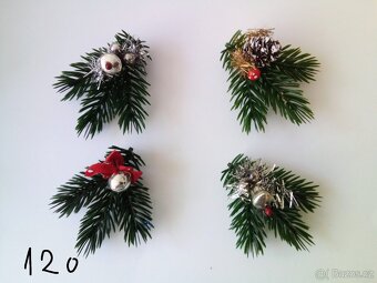 Staré, vánoční ozdoby, různé, figurky,baňky - 5