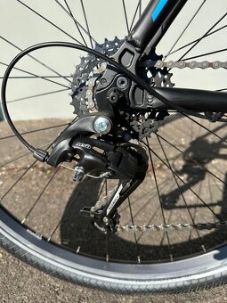 Krosové kolo Leader Fox VIATIC pánské 22,5" ČERNÁ MAT/MODRÁ - 5