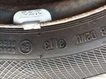 PRODEJ zimní pneu + disky R15-195/60 - 5