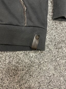 Calvin Klein Jeans černá zip hoodie s kapucí - 5