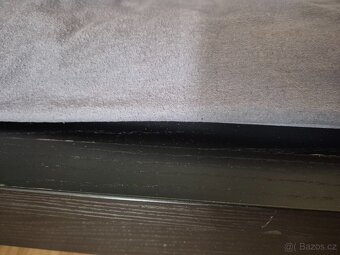 Postel IKEA malm černá 140cm - 5