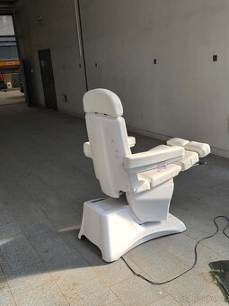Elektrické Pedikérské křeslo 3 motory bílé - 5