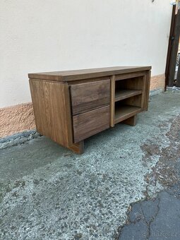 Masivní tv stolek - Master 120 cm - 5