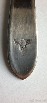 čajová lžička z období 2. světové války,svastika,military - 5
