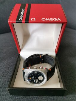 vintážní hodinkový box OMEGA Dynamic TOP SUPER RARE - 5