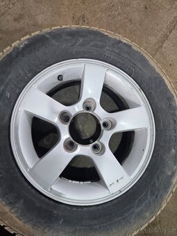 Sada ALU 5x139,7mm s pneu 205/70/15 - Jimny, Samurai - 5