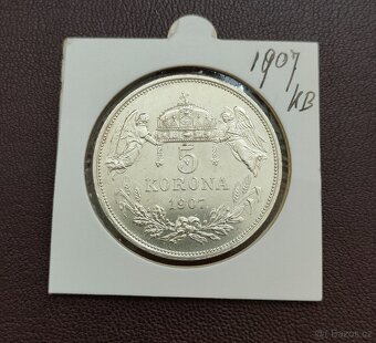 5 koruna 1907 KB FJ I. - 5