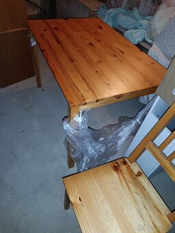 Prodám velký set nábytku z masivní borovice - 5