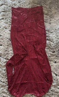 Společenské krásné šaty s odlesky vel 36/38, nové - 5