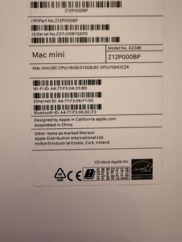 Mac Mini M1 16GB 512GB + myš + klávesnice + dok - 5