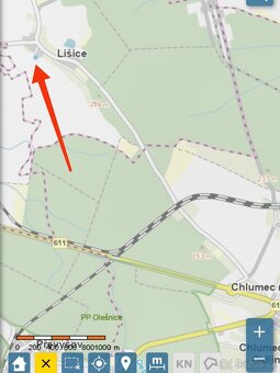 Prodej pozemku 1500 m2 Lišice - přímý majitel - 5