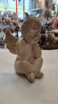 Andělíček - dekorace, výška 16cm - 5