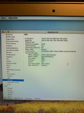 MacBook Air 11" 2011, Intel Core i7 1,8GHz, 4GB, 256GB - 5