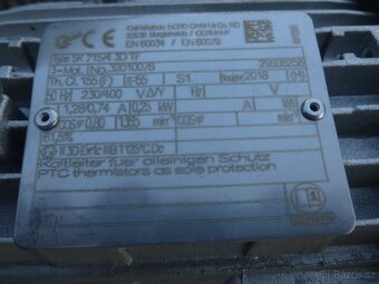 Elektromotor s převodovkou NORD, 250 W, 23 ot/min -pouze 1 k - 5